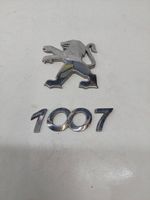 Peugeot 1007 Logo, emblème de fabricant 9646181777