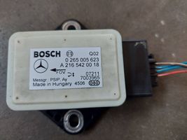 Mercedes-Benz E W211 Sensore di imbardata accelerazione ESP A2165420018
