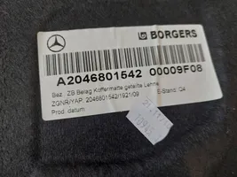 Mercedes-Benz C W204 Wykładzina podłogowa bagażnika A2046801542