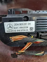 Mercedes-Benz C W204 Ilmastoinnin ohjainlaite 2049009104