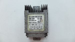 Mercedes-Benz E W210 Fan control module A0255453232