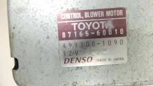 Toyota Land Cruiser (J100) Вентилятор печки DENSO194000
