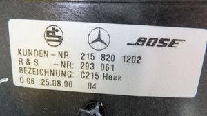 Mercedes-Benz CL C215 Subwoofer-bassokaiutin 2158201202