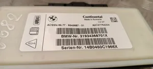 BMW 6 F06 Gran coupe Turvatyynyn ohjainlaite/moduuli 9343687