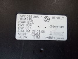 Volkswagen Phaeton Puhelimen käyttöyksikkö/-moduuli 3W7035385P