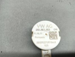 Volkswagen Polo VI AW Sensor de presión del asiento 4K0963553