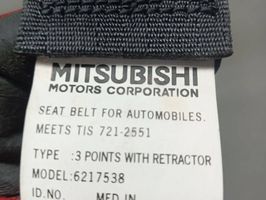 Mitsubishi Space Star Cintura di sicurezza posteriore 6217538