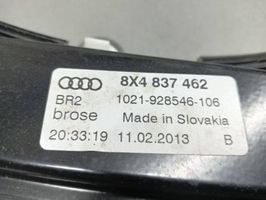 Audi A1 Meccanismo di sollevamento del finestrino anteriore senza motorino 8X4837462