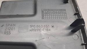 Seat Leon (1P) Consolle centrale del vano portaoggetti 1P0863651H