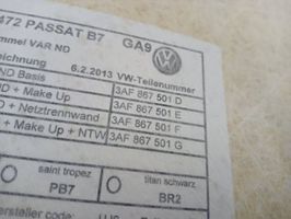 Volkswagen PASSAT B7 Headlining 3AF867501D