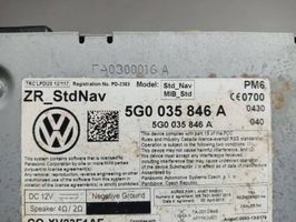 Volkswagen Golf VII Unità di navigazione lettore CD/DVD 5G0035846A