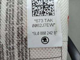 Skoda Yeti (5L) Poduszka powietrzna Airbag fotela 5L0880242B