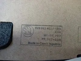 Skoda Fabia Mk3 (NJ) Wykładzina podłogowa bagażnika 6V6863463F