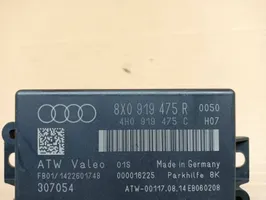 Audi A1 Pysäköintitutkan (PCD) ohjainlaite/moduuli 8X0919475R