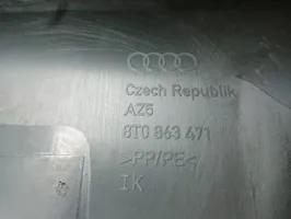 Audi A5 8T 8F Bagāžnieka sliekšņa dekoratīvā apdare 8T0863471