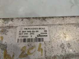 Mercedes-Benz C W204 Радиатор интеркулера A2045000500