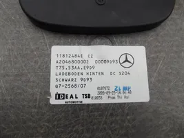 Mercedes-Benz C AMG W204 Tappeto di rivestimento del fondo del bagagliaio/baule 