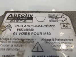 Citroen Berlingo Calculateur moteur ECU 9653190880