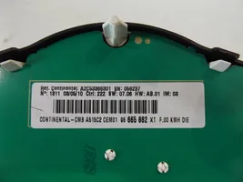 Citroen C3 Spidometras (prietaisų skydelis) 96665882XT