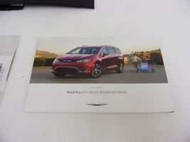 Chrysler Pacifica Owners service history hand book 