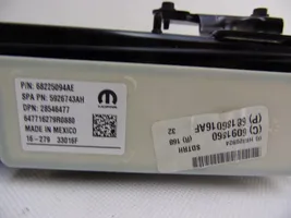 Chrysler Pacifica Meccanismo di sollevamento del finestrino posteriore senza motorino 68186016AFA