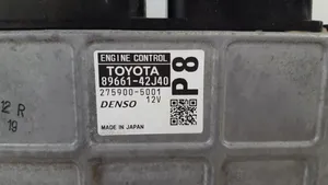 Toyota RAV 4 (XA40) Centralina/modulo motore ECU 89661-42J40