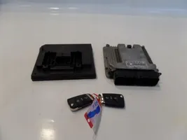 Volkswagen Golf VII Komputer / Sterownik ECU i komplet kluczy 