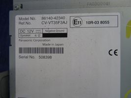 Toyota RAV 4 (XA40) Radio/CD/DVD/GPS-pääyksikkö 8614042340