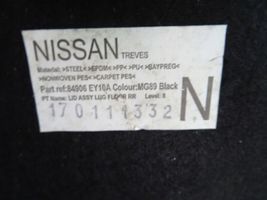 Nissan Qashqai Tavaratilan pohjan tekstiilimatto 