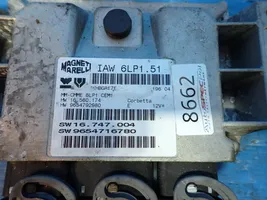 Peugeot 307 Calculateur moteur ECU 9654716780