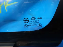 KIA Rio Vetro del deflettore della portiera anteriore - quattro porte 86170-1W000