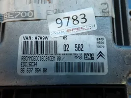 Peugeot 207 Sterownik / Moduł ECU 9663786480