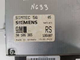 Opel Vectra A Komputer / Sterownik ECU silnika 90506365