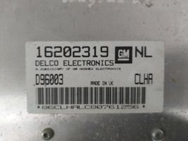 Opel Vectra A Komputer / Sterownik ECU silnika 16202319