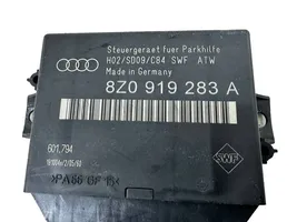 Audi A4 S4 B6 8E 8H Pysäköintitutkan (PCD) ohjainlaite/moduuli 8Z0919283A