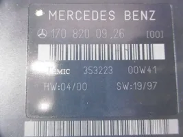 Mercedes-Benz SLK R170 Mukavuusmoduuli 1708200926