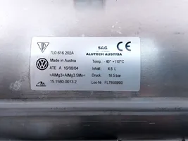Volkswagen Touareg I Ilmajousituksen painesäiliö 15158000132