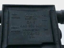 Audi A6 S6 C4 4A Centrālās atslēgas vadības bloks 4A0959981