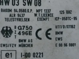 BMW 5 E39 Centralina/modulo immobilizzatore 05393245