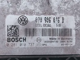 Volkswagen Phaeton Engine control unit/module 0281010737