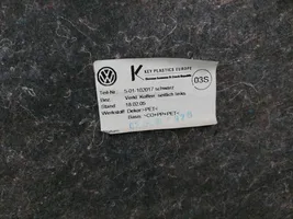 Volkswagen PASSAT B6 Tavaratilan/takakontin alempi sivuverhoilu 