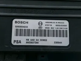 Peugeot 308 Centralina/modulo sensori di parcheggio PDC 0263004233