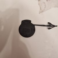 Opel Corsa D Cache crochet de remorquage arrière 13183127