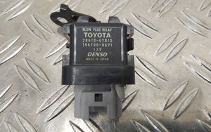Toyota Verso Hehkutulpan esikuumennuksen rele 2861067010