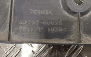 Toyota Yaris Couvre-soubassement arrière 583980D020