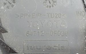 Toyota Verso Altro elemento di rivestimento bagagliaio/baule 647120F030