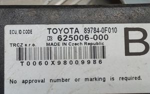 Toyota Verso Ajonestolaitteen ohjainlaite/moduuli 897840F010