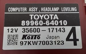 Toyota Verso Module d'éclairage LCM 8996064010