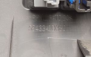 Toyota Yaris Verkleidung Armaturenbrett Cockpit unten 554330D380