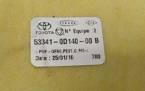 Toyota Yaris Isolation acoustique et thermique pour capot 533410D140